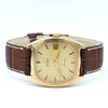 1969 Rare Omega Tonneau De Ville automatic Dress Watch in Solid 9ct Gold English Case Model 1625045