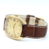 1969 Rare Omega Tonneau De Ville automatic Dress Watch in Solid 9ct Gold English Case Model 1625045