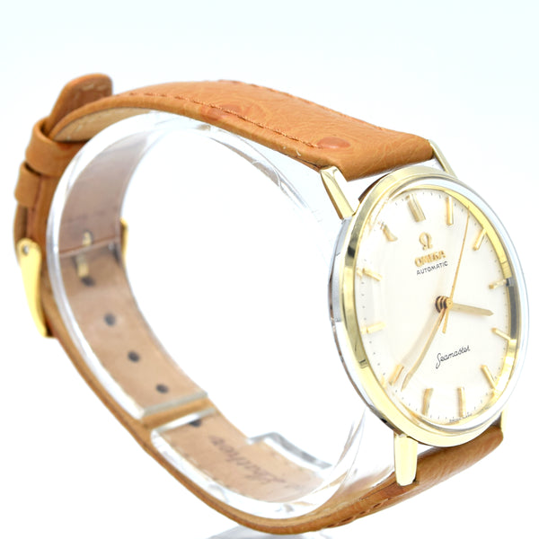 1959 Omega Seamaster automatic Immaculate Model 14765 in Stainless Steel and Gold Pre DeVille