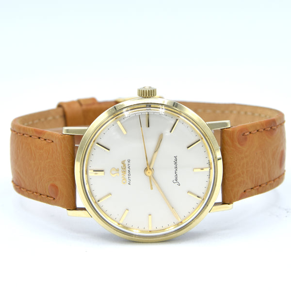1959 Omega Seamaster automatic Immaculate Model 14765 in Stainless Steel and Gold Pre DeVille
