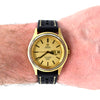 1974 Omega Rare Large Gold & steel Cosmic 2000 Automatic Day/Date Champagne Model 166.129