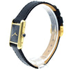 Cartier Ladies classic Vintage Tank Mechanical Manual Wind watch with Black Onyx-Type Dial