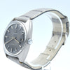 1960s Bucherer 1888 Automatic swiss classic wristwatch with Graphite dial in Stainless Steel
