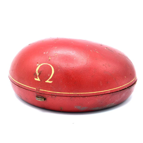 1947 Omega ladies cocktail watch model 2534-1 on period bonklip bracelet with original clam box