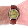 1939 Rare Omega Brazilian market CK2099 'Teddington' Red Star with raised roman numerals 30T2 PC