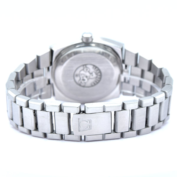 1974 Large Seamaster Cosmic Automatic Date Model 166.0195 with aged satin Grey dial Dial on Bracelet
