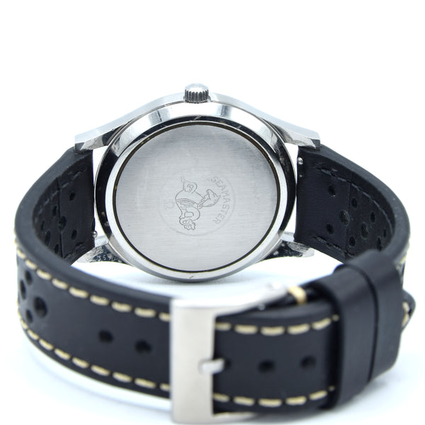 1973 Omega Large 38mm Seamaster Cosmic 2000 Automatic Date Model 166.128 with Silvered Dial