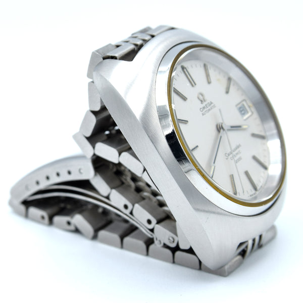 1972 Large Seamaster Cosmic 2000 Automatic Date Date Model 166.132 silvered dial on Bracelet