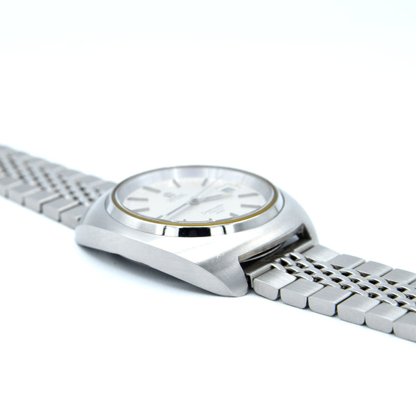 1972 Large Seamaster Cosmic 2000 Automatic Date Date Model 166.132 silvered dial on Bracelet