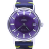 1969 Omega Geneve Automatic calendar  Model 166.070 with Stunning Rare Electric Blue Dial caliber 565