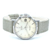 1963 Omega Automatic Seamaster De Ville Date Model 166.020 Wristwatch with Linen Dial