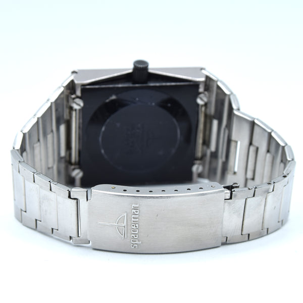1974 Spaceman Audacieuse White dial original wristwatch designed by Andre Le Marquand