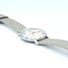1963 Omega Automatic Seamaster De Ville Date Model 166.020 Wristwatch with Linen Dial