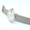 1963 Omega Automatic Seamaster De Ville Date Model 166.020 Wristwatch with Linen Dial