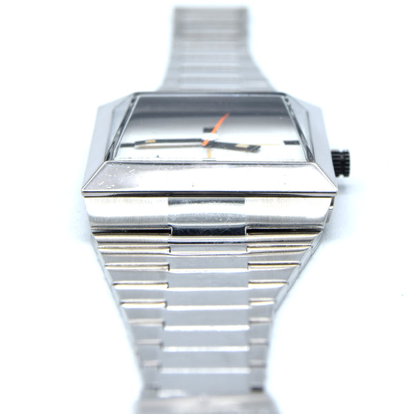 1974 Spaceman Audacieuse White dial original wristwatch designed by Andre Le Marquand