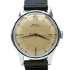 1950s Doxa Non Magnetic Manual Wind Dress Wristwatch with Original Salmon patina Dial