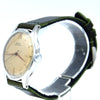 1950s Doxa Non Magnetic Manual Wind Dress Wristwatch with Original Salmon patina Dial