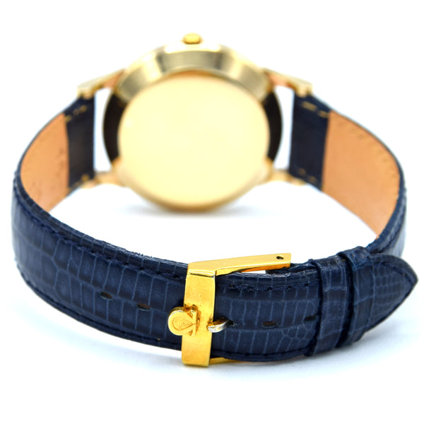 1949 Omega automatic watch in 9ct Gold with stunning original Arabic numerals bumper caliber