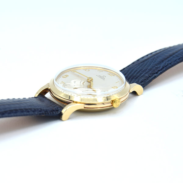 1949 Omega automatic watch in 9ct Gold with stunning original Arabic numerals bumper caliber