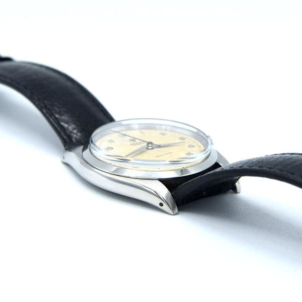 1957 Rolex Oyster Precision 6422 Wristwatch with Arabic numerals in Stainless Steel with Rolex Strap & Buckle