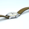 1950 Omega Automatic Bumper with Arabic & Spearhead markers Model 2576 in Stainless Steel