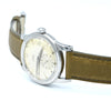 1950 Omega Automatic Bumper with Arabic & Spearhead markers Model 2576 in Stainless Steel
