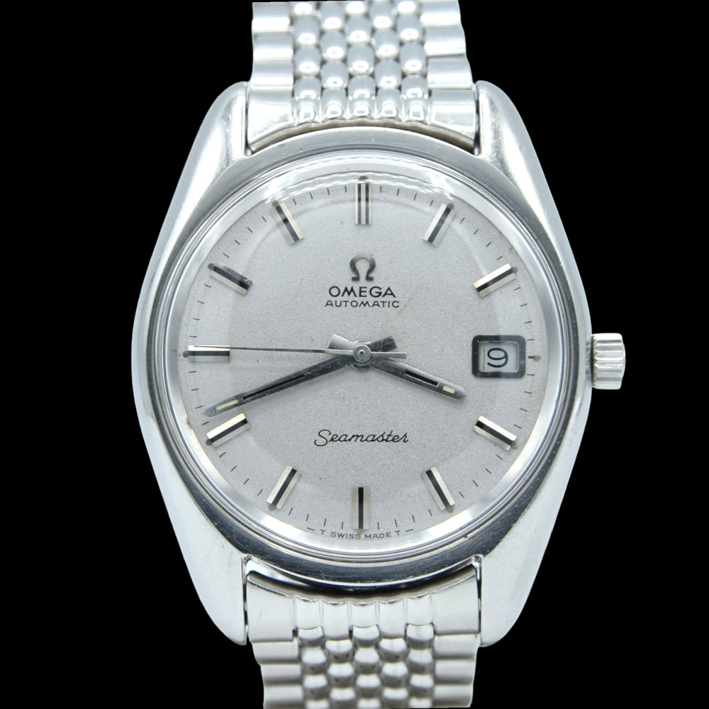1969 Omega Seamaster Automatic watch 'Sparkle' dial with Date Model 166.067 on BOR bracelet