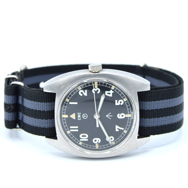 1979 CWC 6BB/6645-99 British Royal Air Force Military Issue Wristwatch with Hacking Seconds