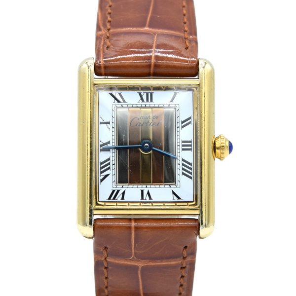 1990s Cartier Must De Tank with Rare