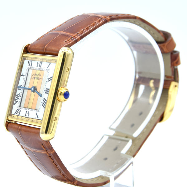 1990s Cartier Must De Tank with Rare