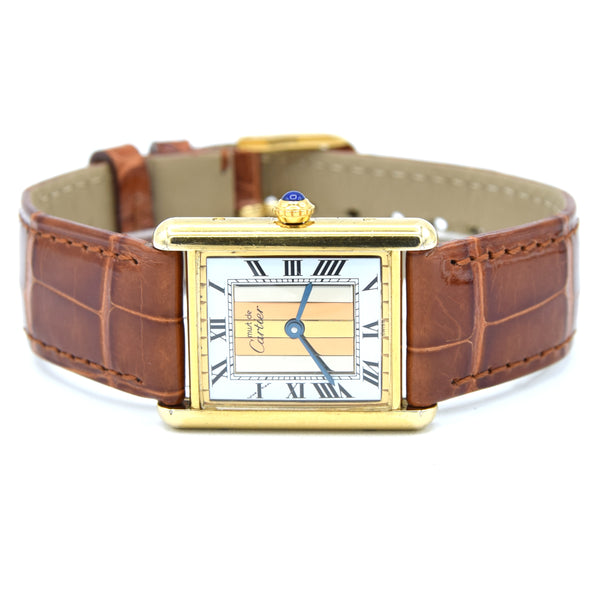 1990s Cartier Must De Tank with Rare
