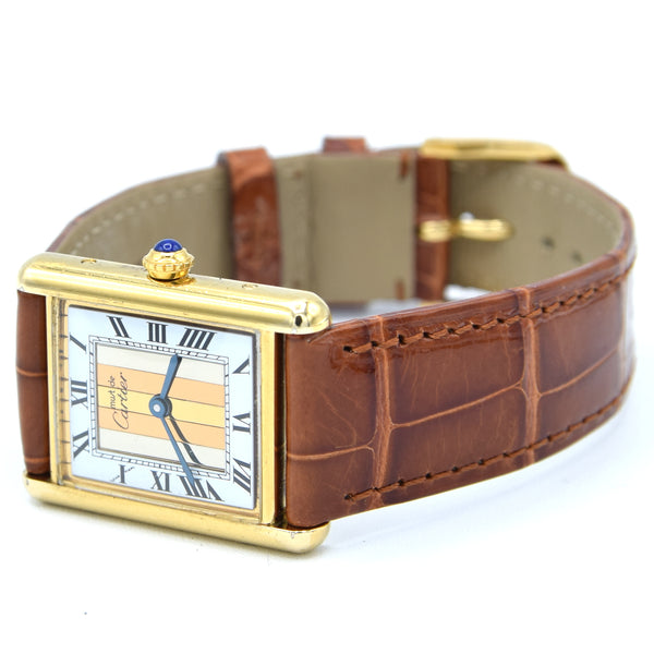 1990s Cartier Must De Tank with Rare