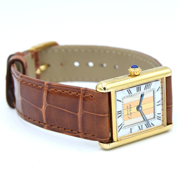 1990s Cartier Must De Tank with Rare