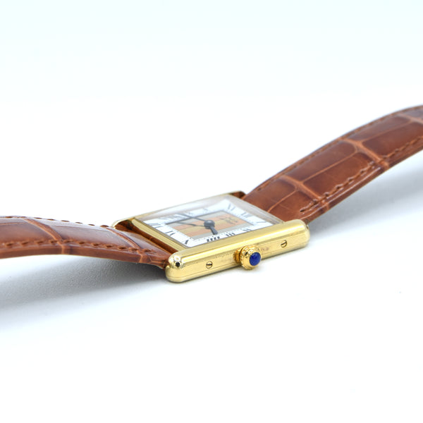 1990s Cartier Must De Tank with Rare
