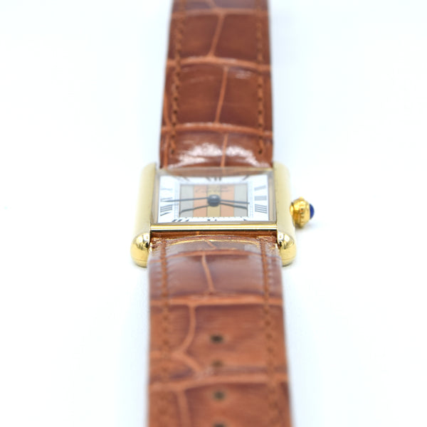 1990s Cartier Must De Tank with Rare