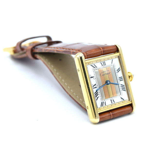 1990s Cartier Must De Tank with Rare