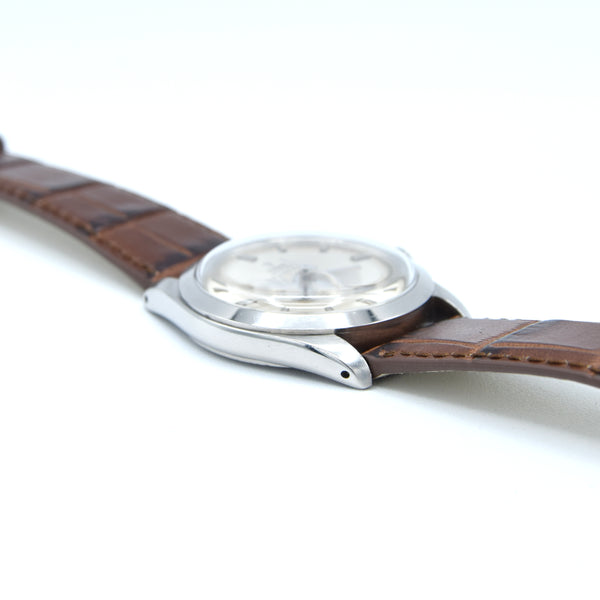 1965 Tudor Oyster Royal Wristwatch Model 7984 with Satin Silvered Dial in Stainless Steel 34mm
