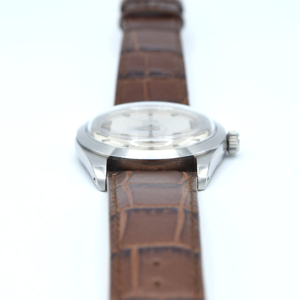 1965 Tudor Oyster Royal Wristwatch Model 7984 with Satin Silvered Dial in Stainless Steel 34mm
