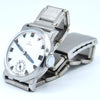 1934 Rare Omega Foibos CK 785 with Deco Enamelled Dial in Stainless Steel on Period Swiss Bracelet