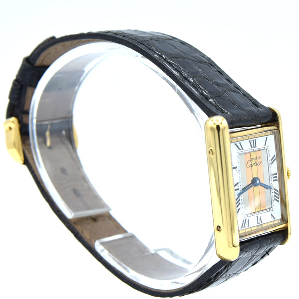 1990s Cartier Must De Tank with Rare