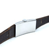 1936 Rare Omega model Ck944 Deco Rectangular Wristwatch in Staybrite steel curved case