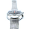 1969 Omega Chronostop Genéve Date Model 146.009 with Grey Dial in Stainless Steel on omega mesh bracelet