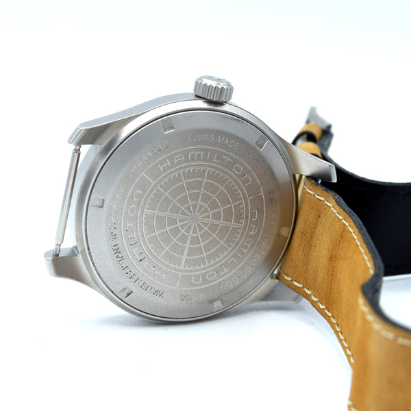 2022 Hamilton Khaki Field HUGE 50mm Mechanical watch (Discontinued limited Edition) Box and Card