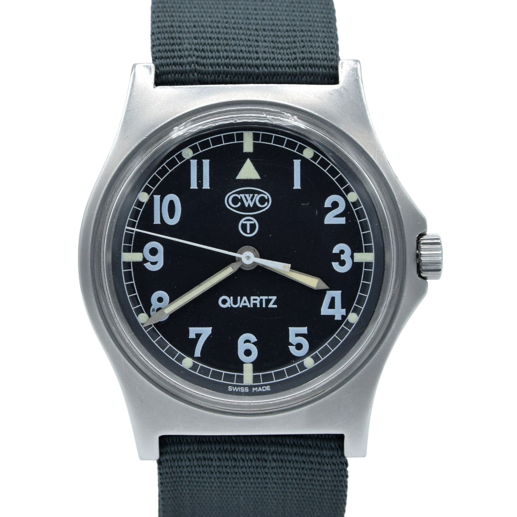 1990 CWC 0552/6645-99 5415317 British Royal Navy Issue Quartz Wristwatch with Hacking Seconds