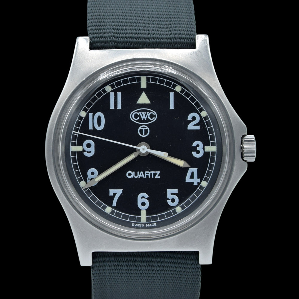 1990 CWC 0552/6645-99 5415317 British Royal Navy Issue Quartz Wristwatch with Hacking Seconds