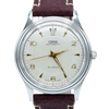1990s Oris Date at 12 Automatic Wristwatch Model 7445 in 35mm Stainless Steel X2 tone dial