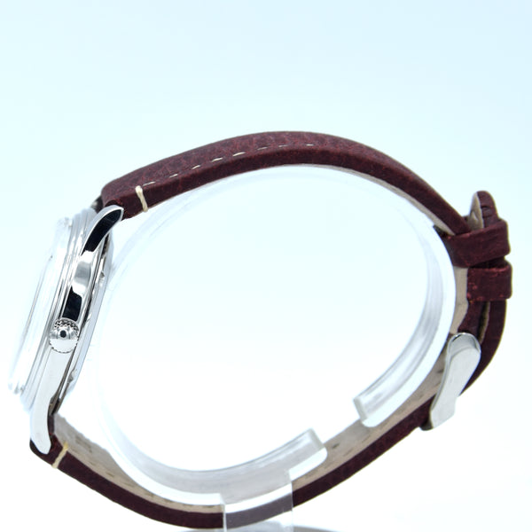 1990s Oris Date at 12 Automatic Wristwatch Model 7445 in 35mm Stainless Steel X2 tone dial