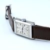 1935 Omega Deco style stepped case tank watch dust covered T17 caliber Fully restored