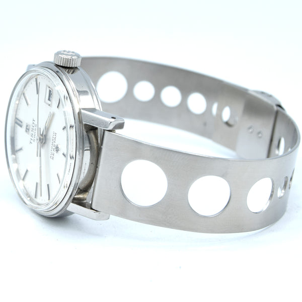 1974 Tissot seastar automatic watch with original steel racing bracelet papers and Box