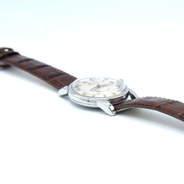 1958 Omega Seamaster Automatic Wristwatch Model 2846 / 2848 with Original Explorer numeral Dial Dial
